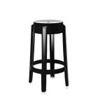 Kartell Charles Ghost Stool - Medium, Black