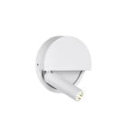 Marset Ledtube R LED Wall Light L Matt White