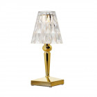 Kartell Battery LED Table Lamp - Gold