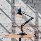 Anglepoise Original 1227 Brass Desk Lamp Ink Blue