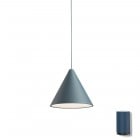 Flos String Light Cone LED Pendant Blue Floor Switch