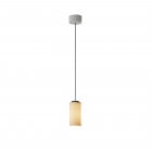 Santa & Cole Cirio Simple LED Pendant Porcelain White Surface Canopy