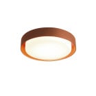 Marset Plaff-on! 50 LED Wall Light - Rust Brown