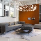 Moooi Heracleum III The Small Big O and The Big O LED Suspension Copper