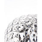 Kartell Planet LED Low Table Lamp Crystal