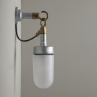 Original BTC Well Glass Wall Light Frosted Side