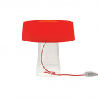 Prandina Glam Table Lamp T1 Opal Red
