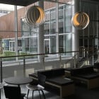 Verpan Moon Pendant in Restaurant