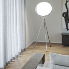 Flos Superloon LED Floor Lamp Chrome