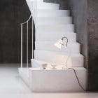 Anglepoise Original 1227 Mini Ceramic Table Lamp on Staircase