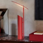 Verpan Reflect Table Lamp Red in Situ