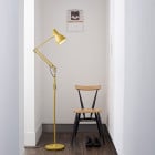 Anglepoise Type 75 Margaret Howell Floor Lamp Yellow Ochre in Hallway