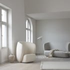 Warm Nordic Silhouette Floor Lamp Warm White