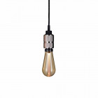Buster + Punch Hooked 1.0 Nude Pendant - Steel with Gold Bulb