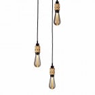 Buster + Punch Hooked 3.0 Nude Pendant Chandelier - Brass with Gold Bulb