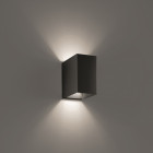 Lodes Laser Cube LED Wall Light 10x10 Matte Black 9005