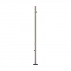 Vibia Bamboo Built-in LED Outdoor Floor Lamp Large 4804 Oxide