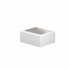 Flos Mile Washer Up LED Outdoor Wall Light Mile 1 White