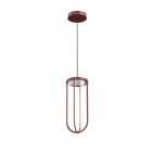 Flos In Vitro LED Outdoor Pendant Terracotta