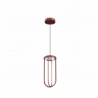 Flos In Vitro LED Outdoor Pendant Terracotta