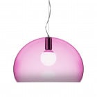 Kartell FL/Y Medium Pendant Pink