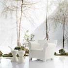 White Kartell Bubble Club Armchair