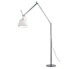 Artemide Tolomeo Mega Floor Lamp 32 Aluminium Parchment
