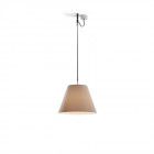 Costanza Telescopic Suspension Light in Shaded Stone