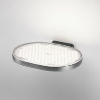 Flos Oplight LED Wall Light Metallic Grey