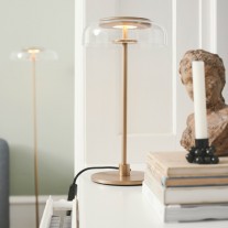 Nuura Blossi LED Table Lamp Nordic Gold/Clear