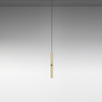 Estiluz Flow LED Pendant Medium 3735 Satin Gold