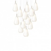 Nuura Anoli 13 Chandelier Opal White