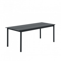 Muuto Linear Steel Table Large Black