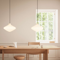 LYFA Repose Pendant Light 400 Black