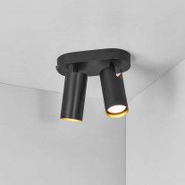 Design For The People Mimi Ceiling Light (2 Spot - Black)