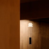 Vibia Flamingo Mini LED Pendant Cut Out Situ