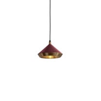 Bert Frank Shear Pendant Antique Brass Oxblood