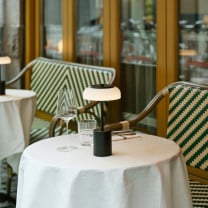 Black Nuura Blossi LED Portable Lamp