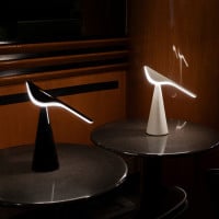 Established & Sons Tiki Portable Lamp Both Colours in Restaurant