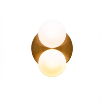 SkLO Dot 2x Wall/ Ceiling Light - White/ White On