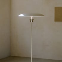 New Works Kantarell Floor Lamp Nickel-Plated
