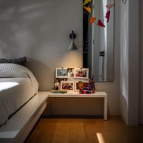 Foscarini Aplomb Mini Wall Light Lifestyle Bedroom