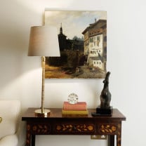 Porta Romana Holden Table Lamp at Bedside
