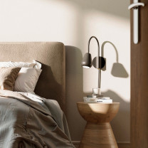 Nuura Anoli Spot Wall Light Lifestyle Bedside 2