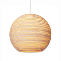 Graypants Scraplights Moon Pendant - Large, Blonde