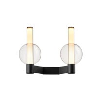 Marset Fragile A2 Wall Light Black - Sphere