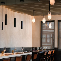 SkLO Hold Pin Pendant in Restaurant