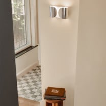 Flos Foglio Small Wall Light Lifestyle Side Table