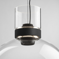 Flos Nocturne S LED Pendant Close up Black