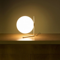 Flos IC T2 Table Lamp Brass